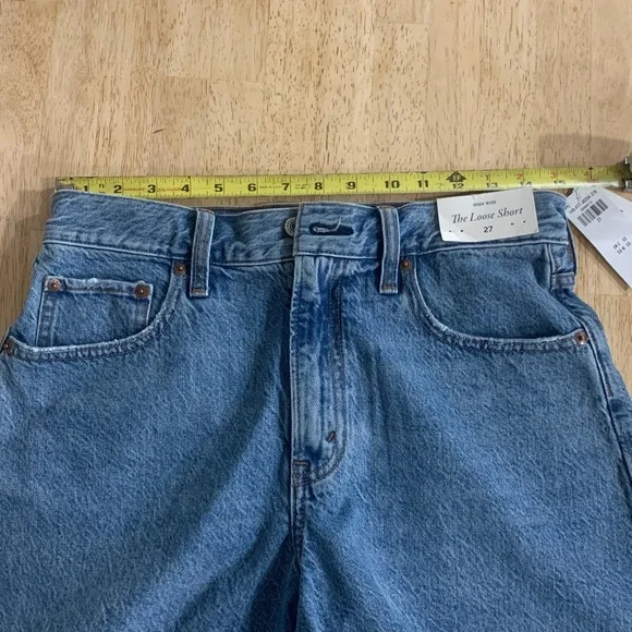 Abercrombie & Fitch High Rise Loose Short Size 27 6 in inseam - Picture 6 of 10